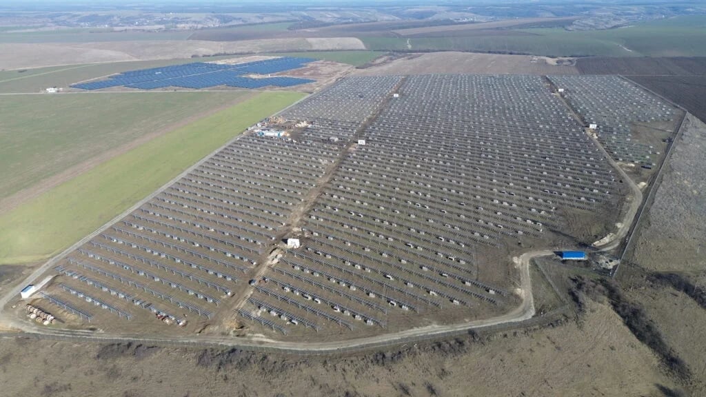 Melineşti solar power plant